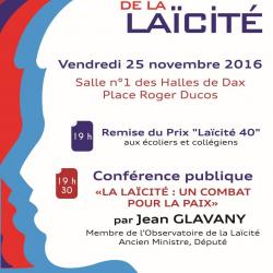 Affiche laicite 40 2016 2