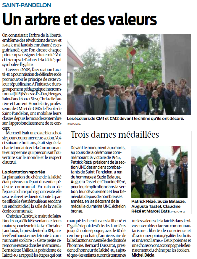 Article sudouest 11mai2018