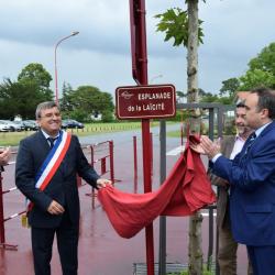 Inauguration esplanade de la laicite 2 2