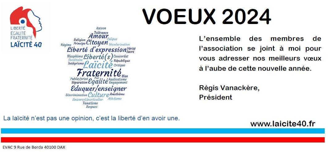Voeux 2024 a l aube