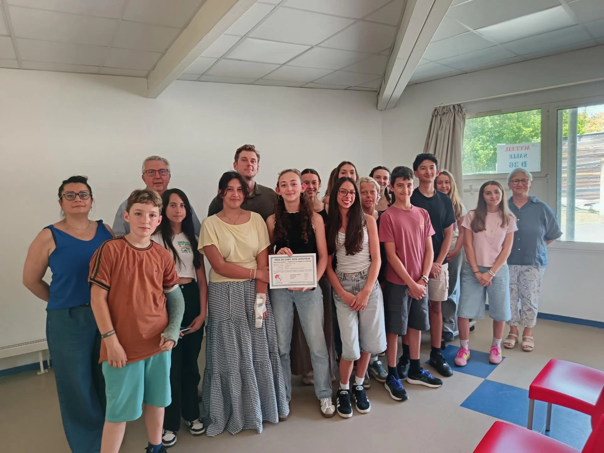 REMISE DU PRIX LAICITE40